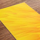 Sunflower Printed Yoga Mat Thick 5 mm 24 x 72 Pilates Yellow Decor Rug Gift Idea Exercise Meditation