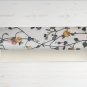 Wall Flower Printed Yoga Mat Thick 5 mm 24 x 72 Pilates White Decor Rug Gift Exercise Meditation