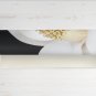Lotus Printed Yoga Mat Thick 5 mm 24 x 72 Pilates White Decor Rug Gift Fitness Exercise Meditation