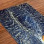 Two leaf Printed Yoga Mat Thick 5 mm 24 x 72 Pilates Decor Rug Gift Fitness and Exercise Meditation