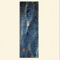 Two leaf Printed Yoga Mat Thick 5 mm 24 x 72 Pilates Decor Rug Gift Fitness and Exercise Meditation