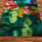 Flower Angelov Printed Yoga Mat Thick 5 mm 24 x 72 Pilates Rainbow Decor Rug Exercise Meditation