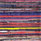 Cozy Rainbow Printed Yoga Mat Thick 5 mm 24 x 72 Pilates Decor Rug Gift Fitness Exercise Meditation