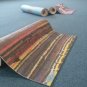 Cozy Rainbow Printed Yoga Mat Thick 5 mm 24 x 72 Pilates Decor Rug Gift Fitness Exercise Meditation