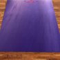 Purple Haze Printed Yoga Mat Thick 5 mm 24 x 72 Pilates Decor Rug Gift Fitness Exercise Meditation