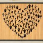 23.6X39.4 Love yoga bamboo natural rug housewarming brown mat room and great gift