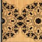 23.6X39.4 Mandala bamboo natural rug housewarming brown mat room and meditation great gift idea