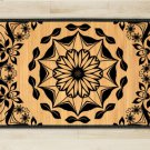 23.6X39.4 oriental  bamboo natural rug housewarming  brown mat room and great gift meditation floor