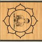 47.2X70.9 Buddha bamboo natural rug healthy standing play brown for room and great gift meditation