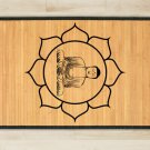 23.6X63 Buddha bamboo natural rug healthy standing play   brown for room and great gift meditation