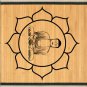 23.6X39.4 Buddha bamboo natural rug healthy standing play brown for room and great gift meditation