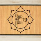 27.6X47.2 Buddha bamboo natural rug healthy standing play  brown for room and great gift meditation