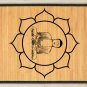27.6X47.2 Buddha bamboo natural rug healthy standing play brown for room and great gift meditation