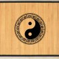 47.2X70.9 Yin Yen bamboo natural rug housewarming play brown mat bedroom and great gift meditation