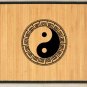 27.6X47.2 Yin Yen bamboo natural rug housewarming play brown mat bedroom and great gift meditation