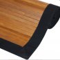 27.6X47.2 flowers bamboo natural rug housewarming  brown mat bedroom great gift idea meditation rose