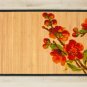 23.6X63 Flower bamboo natural rug housewarming brown mat room and great gift idea carpet