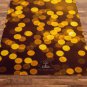 Goldis Printed Yoga Mat Thick 5 mm 24 x 72 Pilates Rug Meditation Gold Bridesmaids Gift Bedside