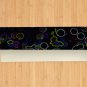 Glowing Printed Yoga Mat Thick 5 mm 24 x 72 Pilates Rug Meditation Black Bridesmaids Gift Bedside