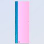 Leftri Printed Yoga Mat Thick 5 mm 24 x 72 Pink Pilate Fitness Exercise Meditation Gift Bedside