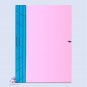 Leftri Printed Yoga Mat Thick 5 mm 24 x 72 Pink Pilate Fitness Exercise Meditation Gift Bedside