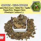 1 Lb / 454g Jamaica Cherry Leaves Kerson Capulin Panama Berry Muntingia Calabura Wild Crafted