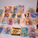 Assorted McDonalds Happy meals,Burger King, Wendy happy meal toys 24pieces $7.99