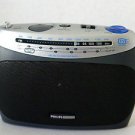 Philips Magnavox  AM/FM/TV Weatherband Portable Radio AE2155 SEE DEMO VIDEO!