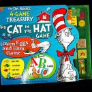 Dr. Seuss 4 Game Treasury Set-The Cat in the Hat-Green Eggs & Ham ABC-One Fish