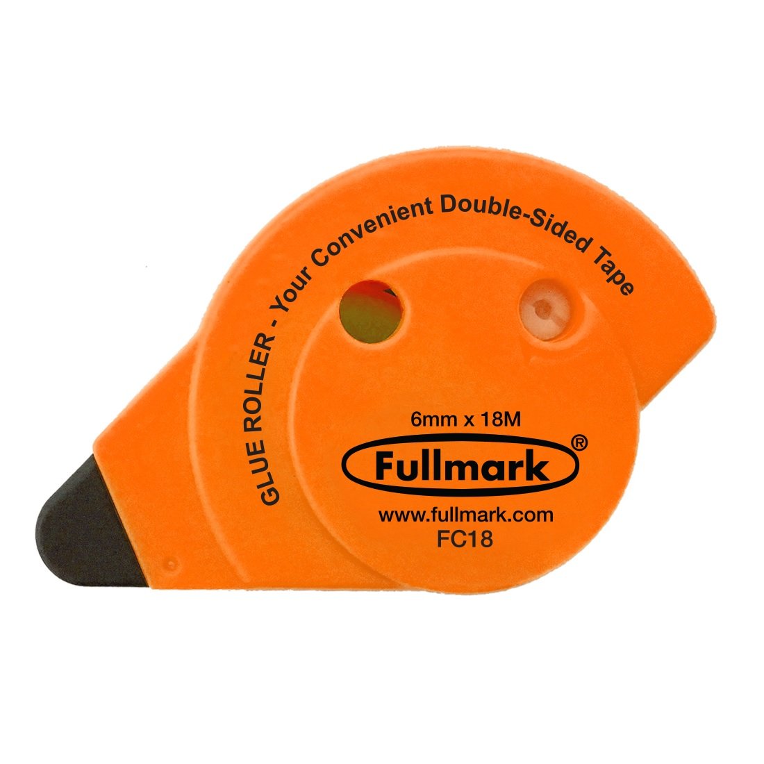 Fullmark Permanent Adhesive / Glue Tape Roller 10pack Assorted Colors