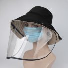 Men Women Bucket Hat Female Outdoor Travel UV Protect Fisherman Hats Sun Caps With Face Shield