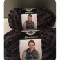 Loops & Threads FLAMENCO 2 Balls, Pom Pom Scarf, Color: Slate