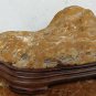 suiseki-viewing stone-stone crafts-Yellow Wax stone