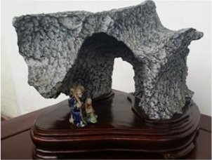 suiseki-viewing stone-stone crafts-Ba Yin mountain stone