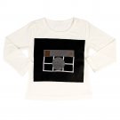 Instagram Silver Long Sleeve T-shirt