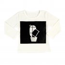 Cactus White Long Sleeve T-shirt