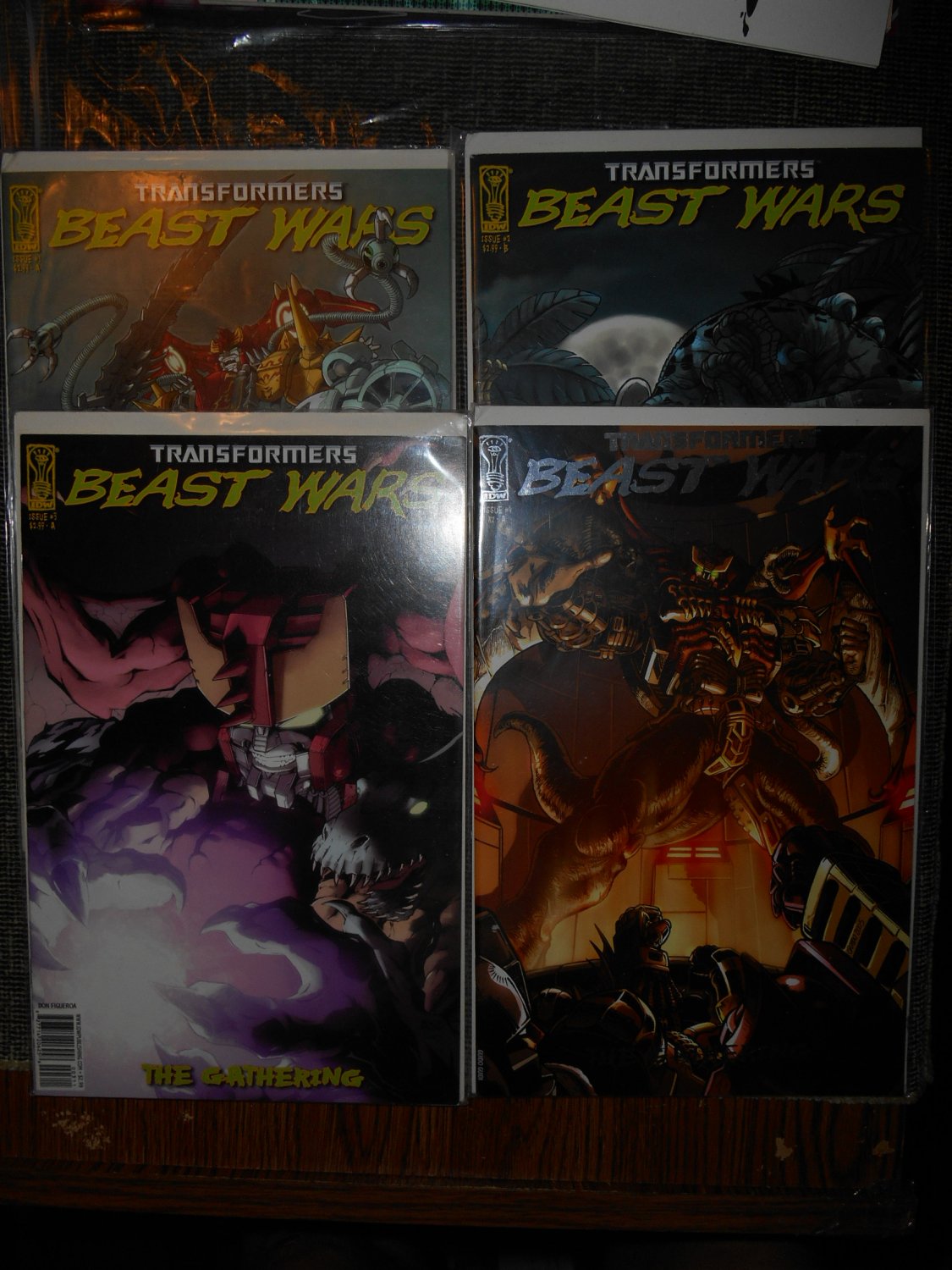 2006 Transformers Comic - Beast Wars The Gathering - Incentive - Complete Series - Fine -