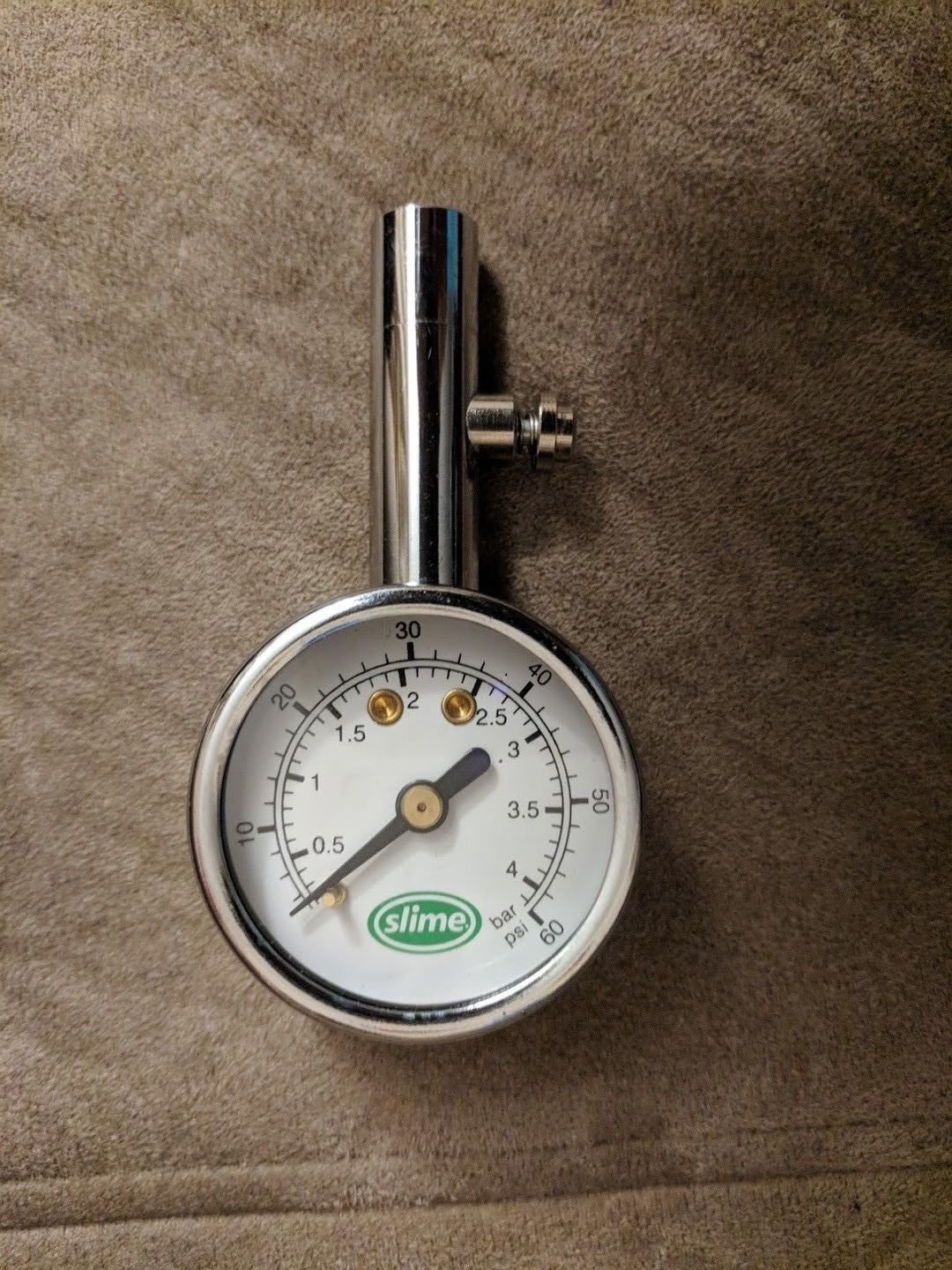"SLIME" TIRE / AIR PRESSURE GAUGE TOOL