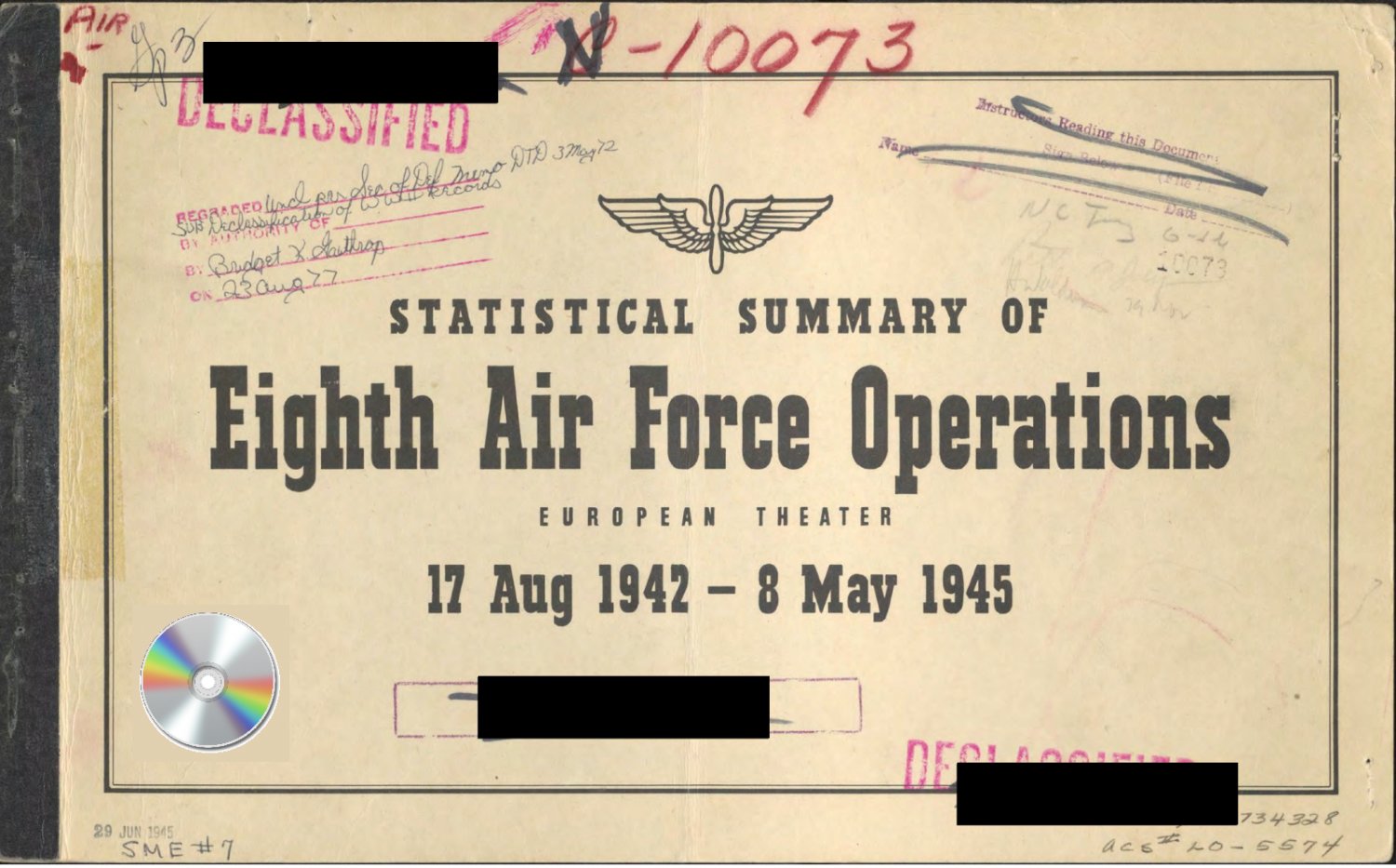 8th Eighth Army Air Forces Aaf 1942 1945 Statistical Summary Pdf