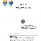 Ordnance Manual TME 9-803 German Volkswagen