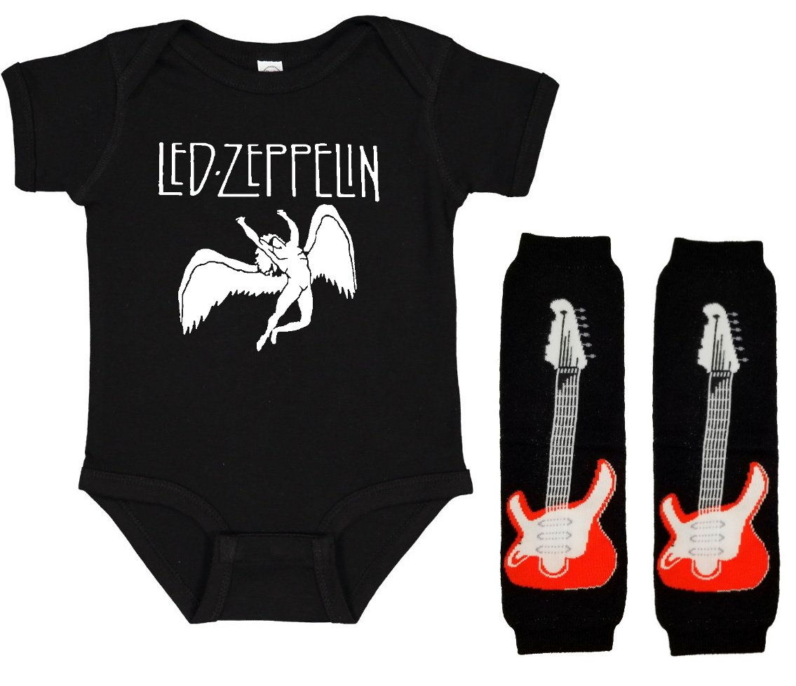 Led Zeppelin Onesie Shirt Outfit