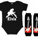 Elvis Presley Onesie Shirt Outfit Guitar Pose