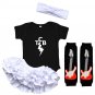 Elvis Presley Onesie Shirt Outfit TCB Logo