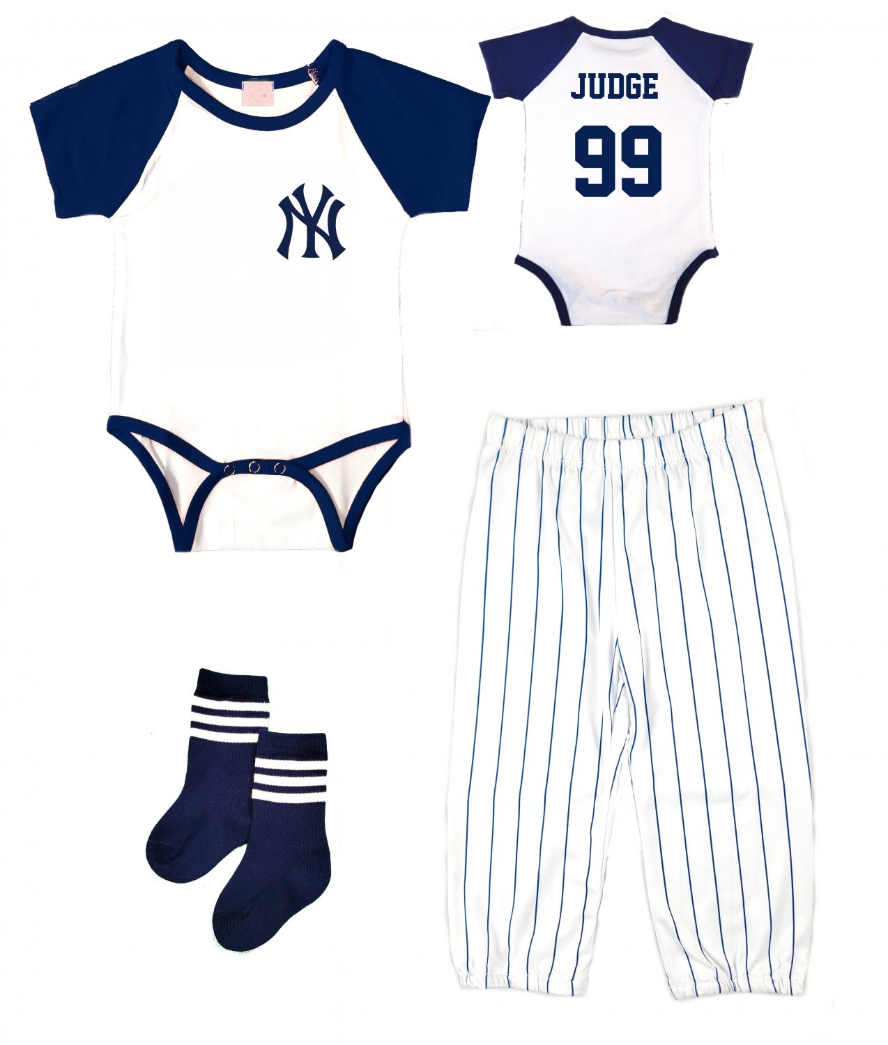 New York Yankees Aaron Judge Onesie Outfit