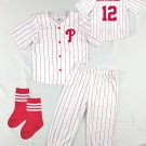 Philadelphia Phillies Kyle Schwarber Button Down Jersey Outfit