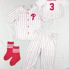 Philadelphia Phillies Bryce Harper Button Down Jersey Outfit