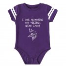 I Love Watching The Vikings Onesie Baby Outfit