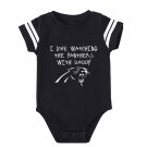 I Love Watching The Panthers Onesie Baby Outfit