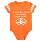 I Love Watching The Browns Onesie Baby Outfit