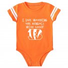 I Love Watching The Bengals Onesie Baby Outfit